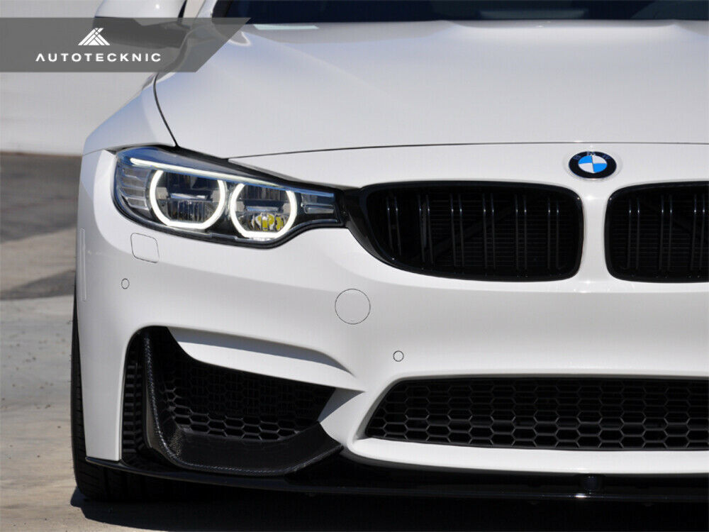 AutoTecknic BM-0017 Carbon Fiber Performance Style Front Splitters F80 M3