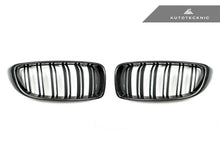 Load image into Gallery viewer, AutoTecknic BM-0175-DS-CF Carbon Fiber Front Grilles F32 F33 F36