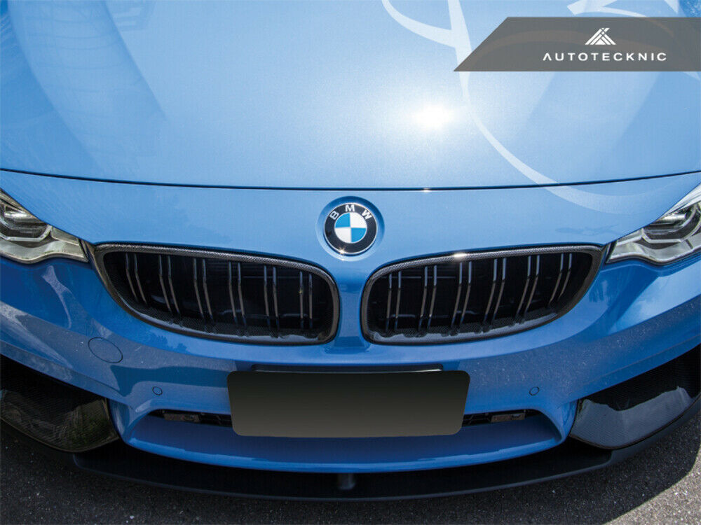 AutoTecknic BM-0175-DS-CF Carbon Fiber Front Grilles F32 F33 F36