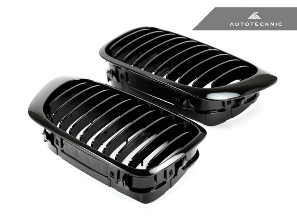 AutoTecknic BM-0030-GB Glazing Black Front Grilles E46 3-Series Coupe