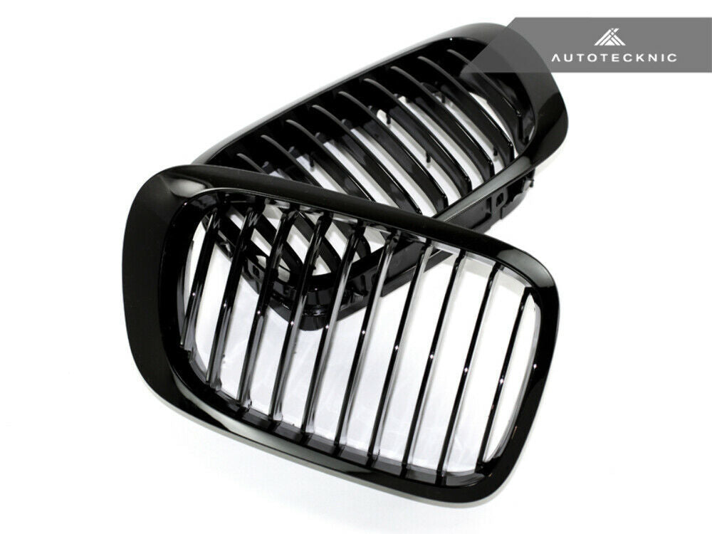 AutoTecknic BM-0030-GB Glazing Black Front Grilles E46 3-Series Coupe