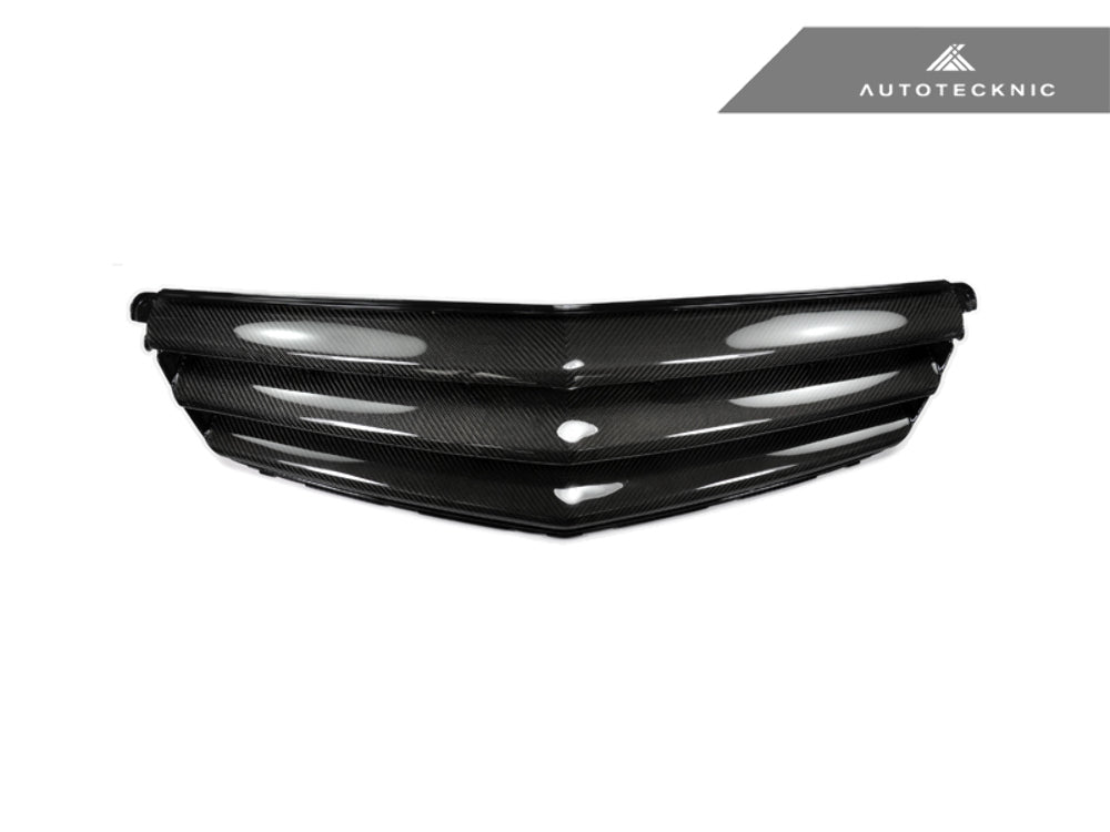 AutoTecknic MB-0168-CF Carbon Fiber Front Grilles W204 C Class