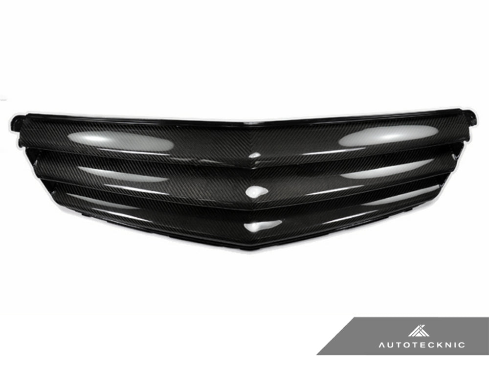 AutoTecknic MB-0168-CF Carbon Fiber Front Grilles W204 C Class