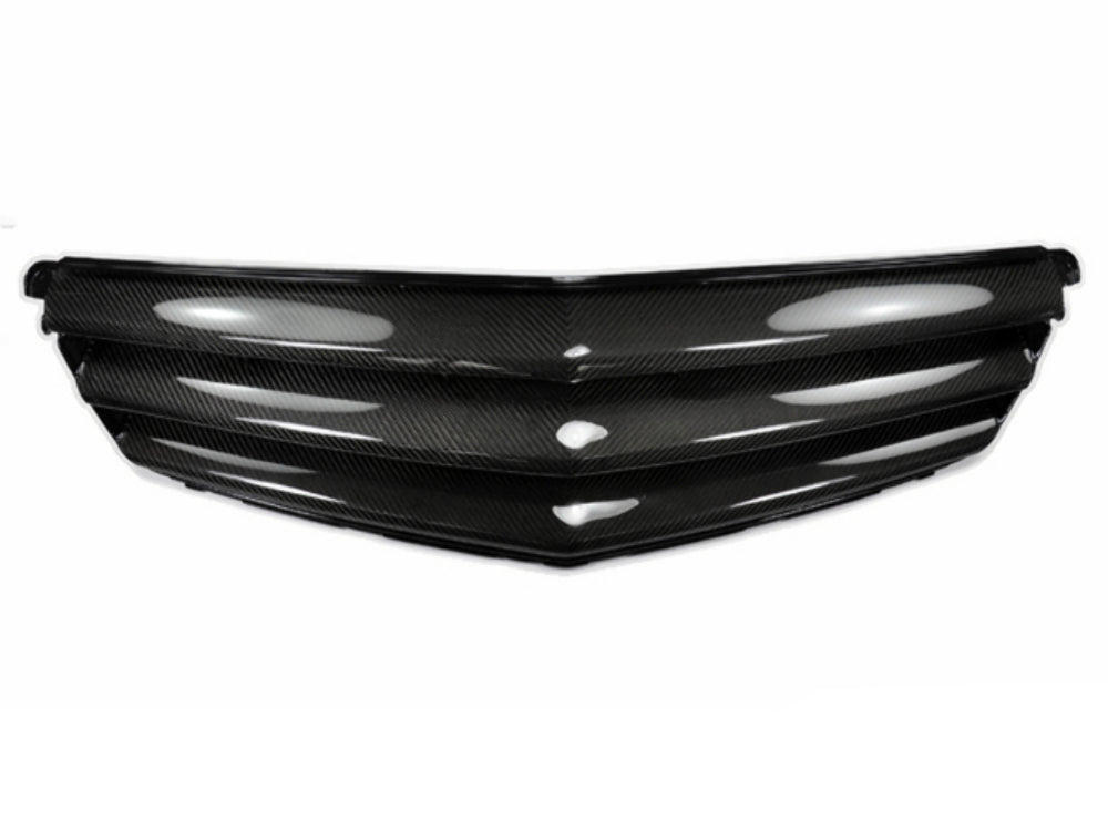 AutoTecknic MB-0168-CF Carbon Fiber Front Grilles W204 C Class