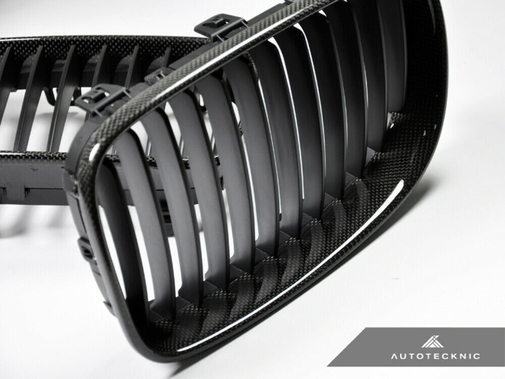 AutoTecknic BM-0201 Carbon Fiber Front Grilles E82 1-Series