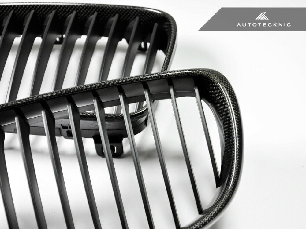 AutoTecknic BM-0201 Carbon Fiber Front Grilles E82 1-Series