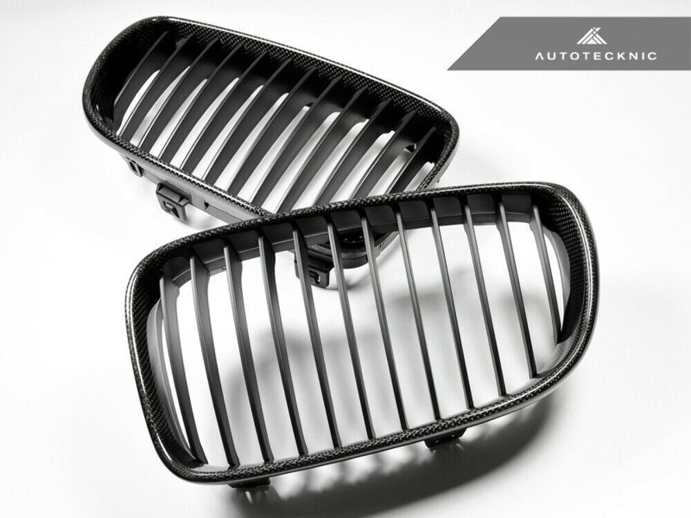 AutoTecknic BM-0201 Carbon Fiber Front Grilles E82 1-Series