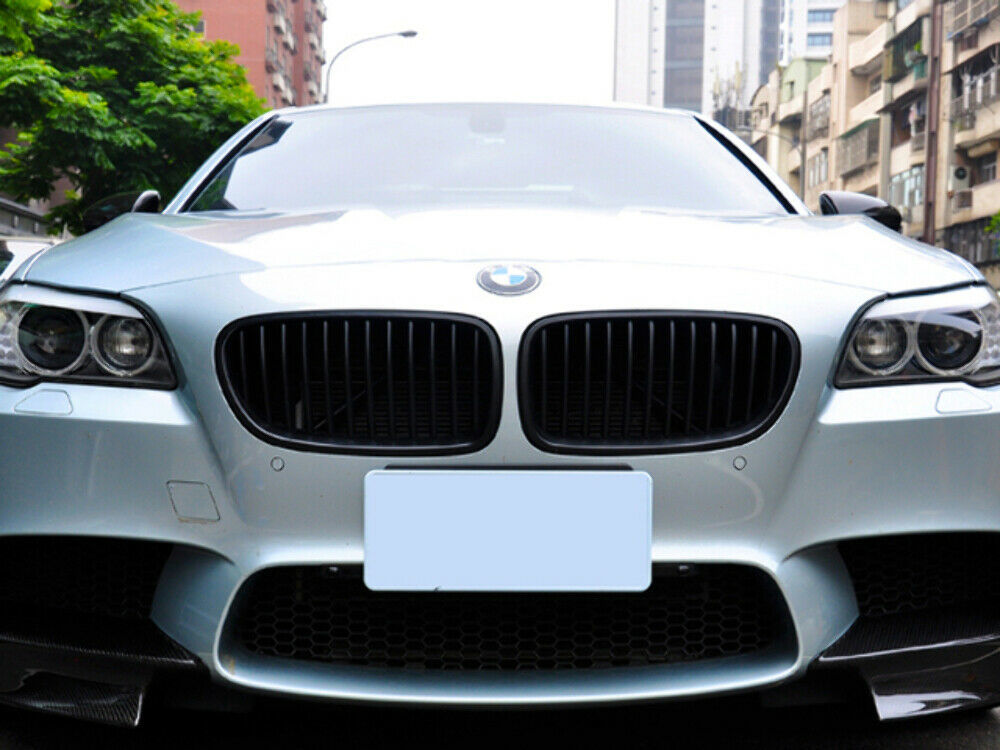 AutoTecknic BM-0067-GB Glazing Black Front Grilles F10 5-Series