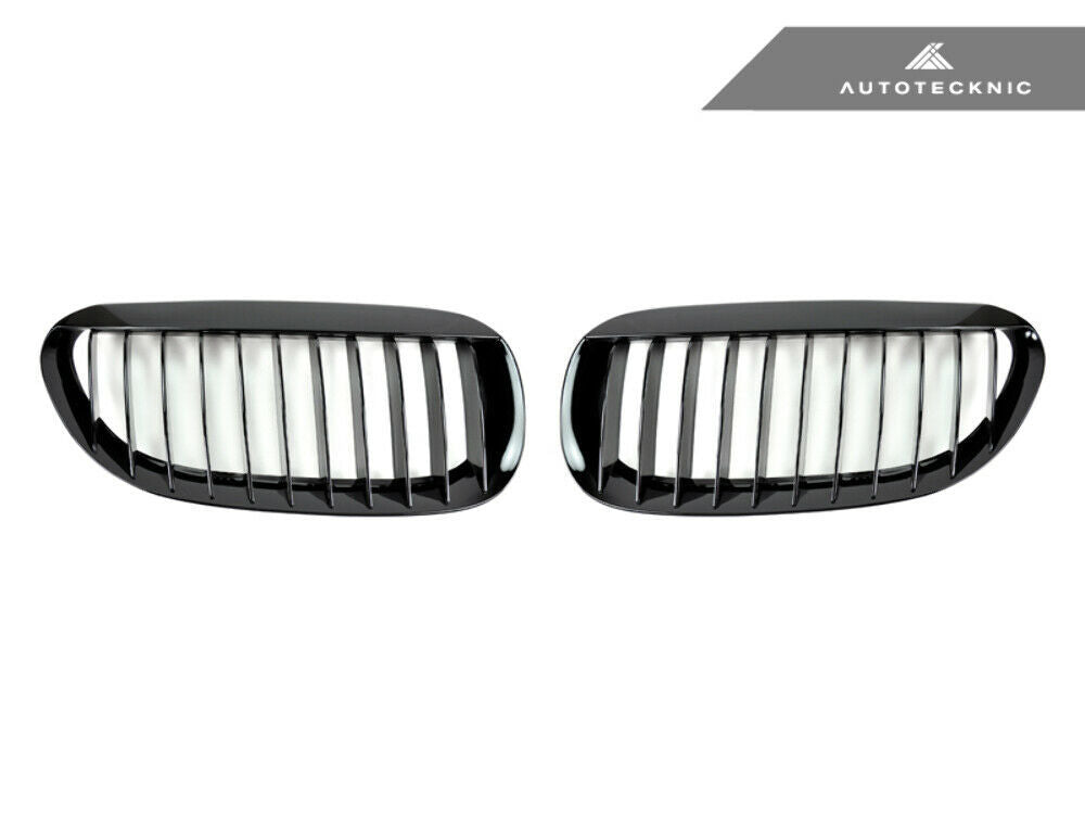 AutoTecknic BM-0180-GB Glazing Black Front Grilles E63 Coupe E64 Cabrio