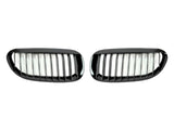 AutoTecknic BM-0180-GB Glazing Black Front Grilles E63 Coupe E64 Cabrio