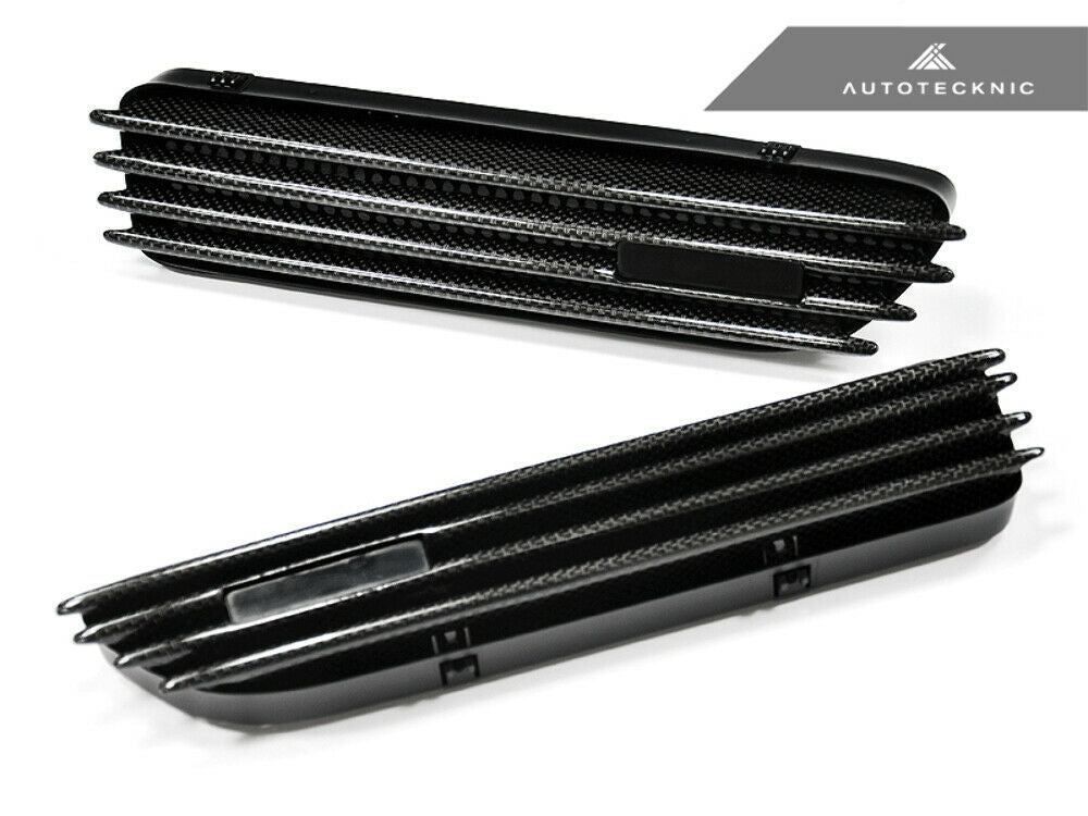 AutoTecknic BM-0076-CF Carbon Fiber Fender Vents For 2001-2006 BMW E46 M3