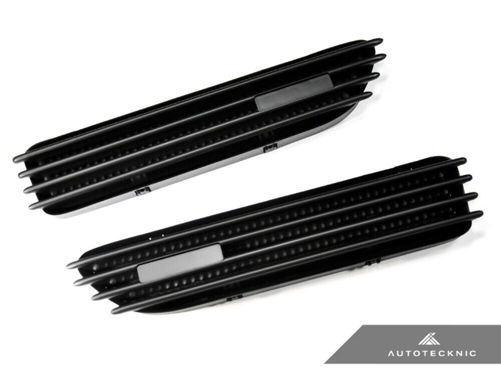 AutoTecknic BM-0074 Stealth Black Fender Grilles E46 M3