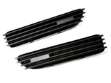 AutoTecknic BM-0074 Stealth Black Fender Grilles E46 M3