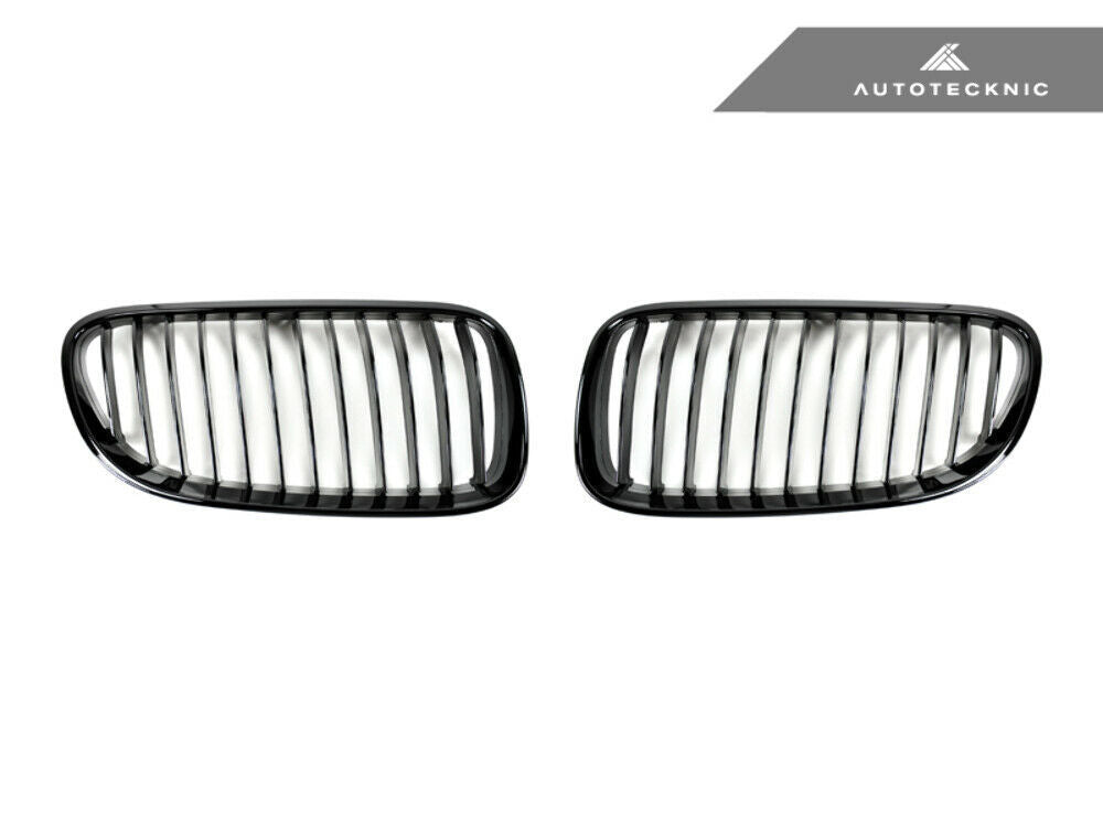 AutoTecknic BM-0240-GB Glazing Black Front Grilles E92 Coupe LCI