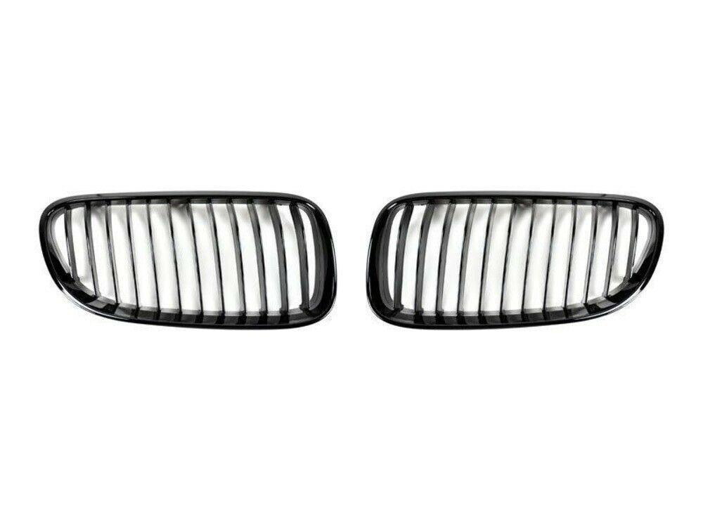 AutoTecknic BM-0240-GB Glazing Black Front Grilles E92 Coupe LCI