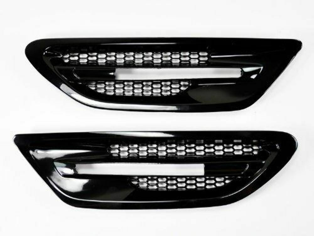 AutoTecknic BM-0073-GB Glazing Black Fender Grilles -F10 M5