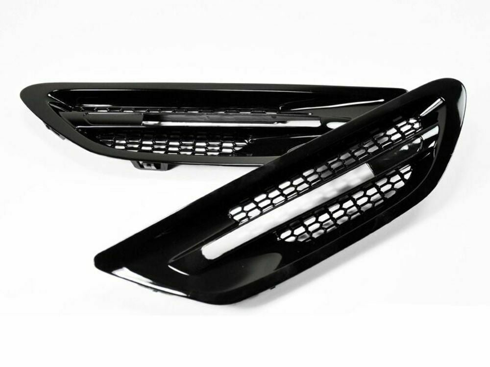 AutoTecknic BM-0073-GB Glazing Black Fender Grilles -F10 M5