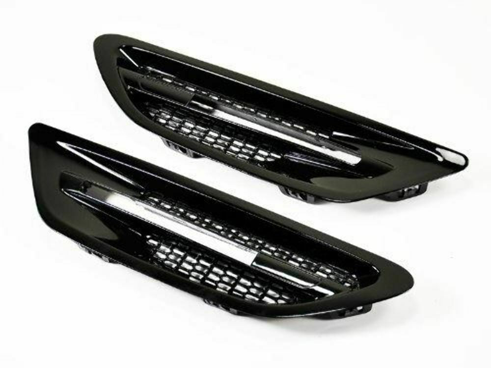 AutoTecknic BM-0073-GB Glazing Black Fender Grilles -F10 M5