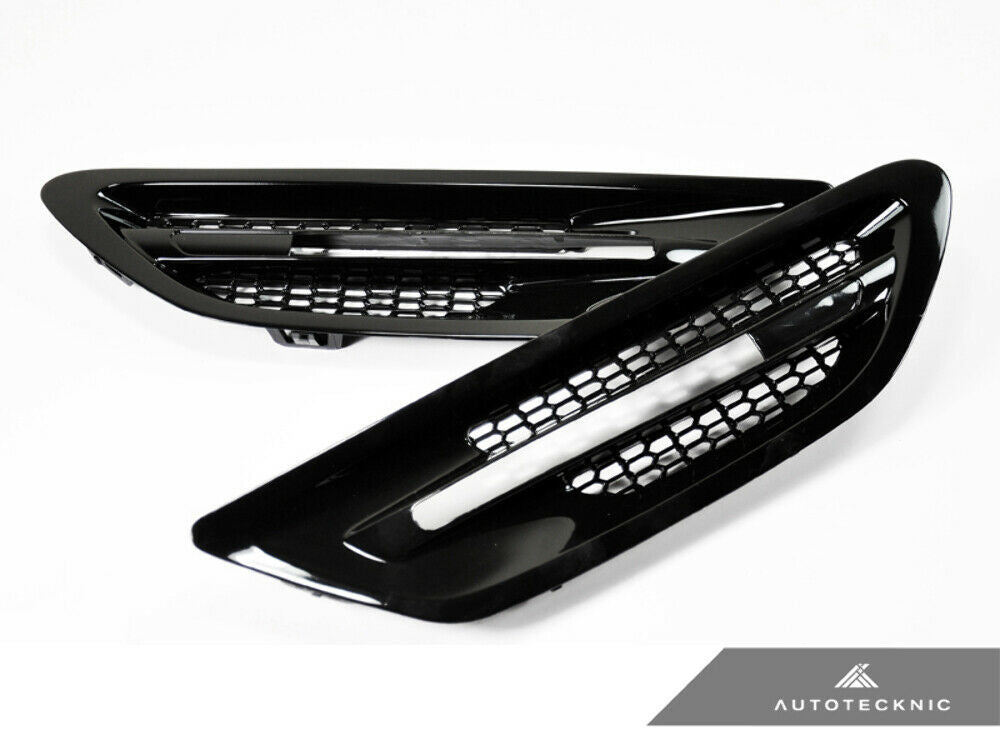 AutoTecknic BM-0073-GB Glazing Black Fender Grilles -F10 M5