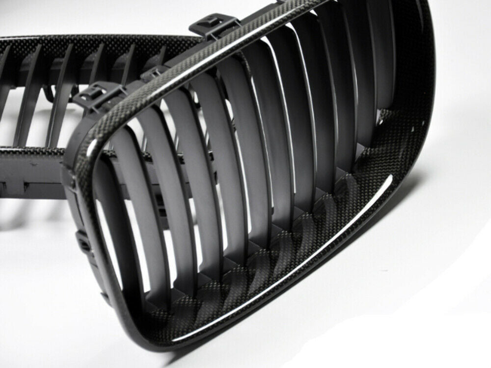 AutoTecknic BM-0242 Carbon Fiber Front Grilles E92 Coupe LCI