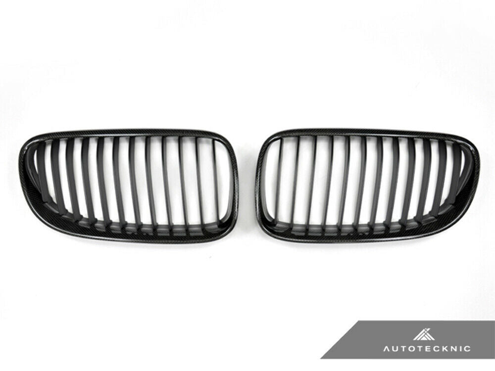 AutoTecknic BM-0242 Carbon Fiber Front Grilles E92 Coupe LCI