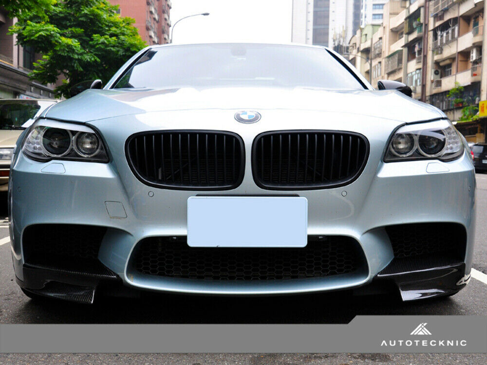 AutoTecknic BM-0067-MB Stealth Black Front Grilles F10 5-Series