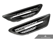 Load image into Gallery viewer, AutoTecknic BM-0073-MB Stealth Black Fender Grilles F10 M5