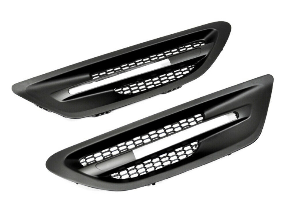 AutoTecknic BM-0073-MB Stealth Black Fender Grilles F10 M5