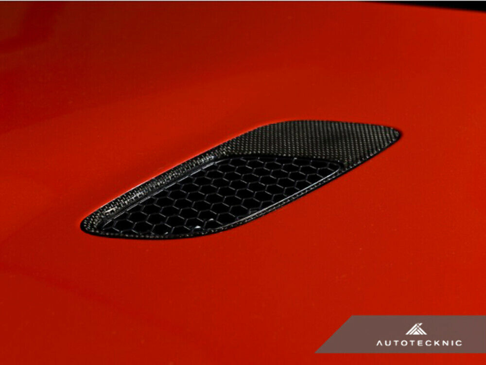 AutoTecknic BM-0238-CF Carbon Fiber Hood Vents E9X M3