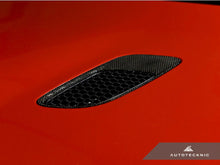 Load image into Gallery viewer, AutoTecknic BM-0238-CF Carbon Fiber Hood Vents E9X M3