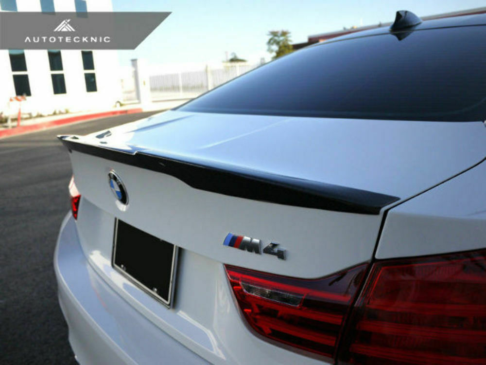 AutoTecknic BM-0297 Carbon Performante Trunk Spoiler F82 M4 Vacuumed Technology