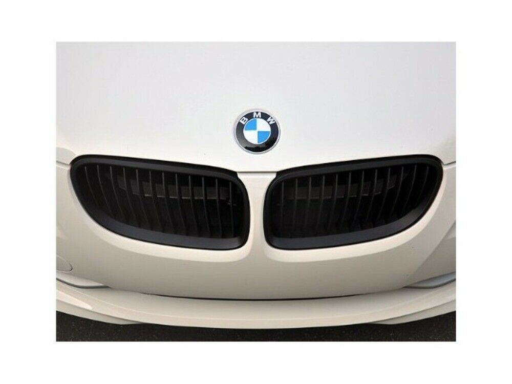 AutoTecknic BM-0240 Stealth Black Front Grilles E92 Coupe LCI