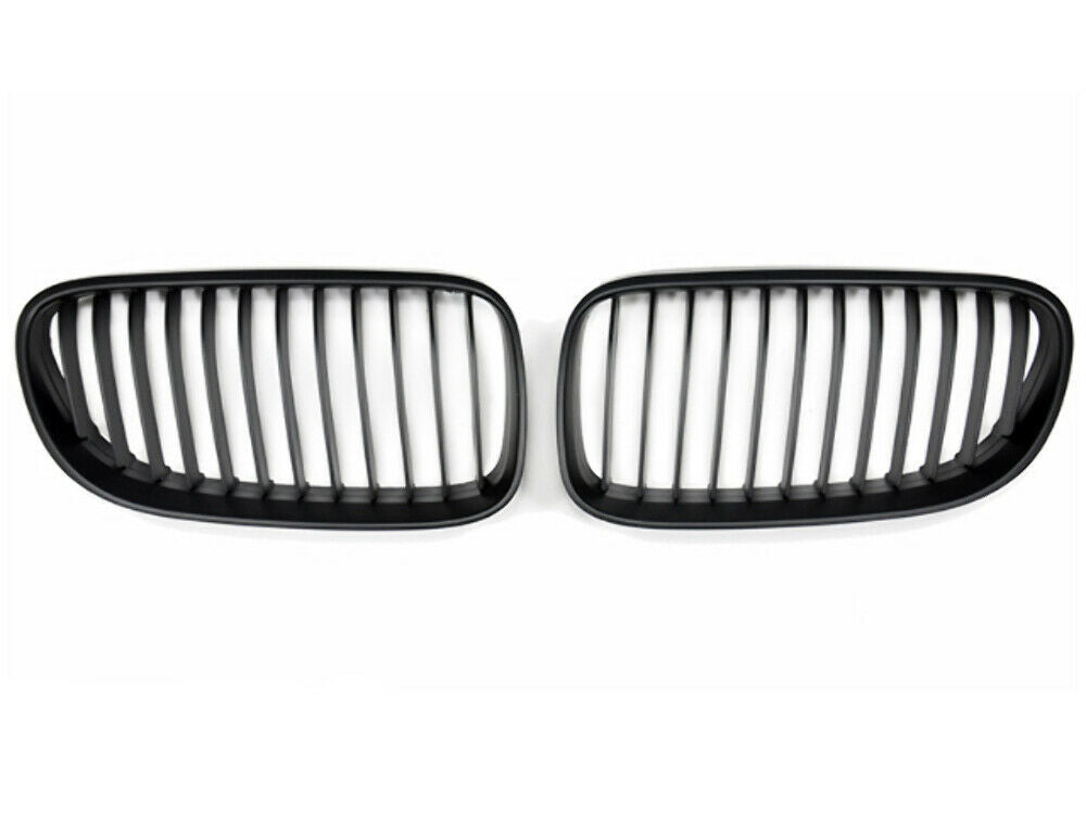 AutoTecknic BM-0240 Stealth Black Front Grilles E92 Coupe LCI