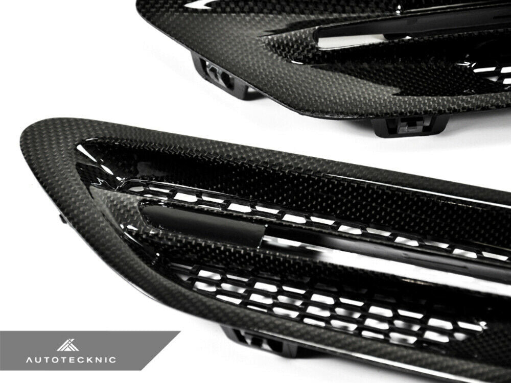 AutoTecknic BM-0073-CF Carbon Fiber Fender Grilles F10 M5