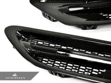 Load image into Gallery viewer, AutoTecknic BM-0073-CF Carbon Fiber Fender Grilles F10 M5