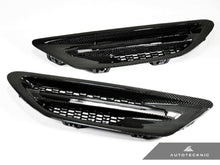 Load image into Gallery viewer, AutoTecknic BM-0073-CF Carbon Fiber Fender Grilles F10 M5