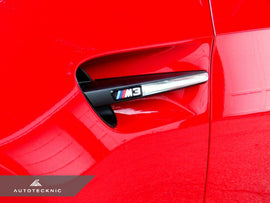 AutoTecknic BM-0208 Stealth Black Fender Grilles E9x M3