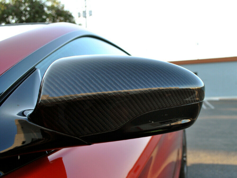 AutoTecknic BM-0155-T Carbon Fiber Replacement Mirror Covers F10 M5 F12 M6