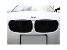 Load image into Gallery viewer, AutoTecknic BM-0220 Stealth Black Front Grilles E90 LCI