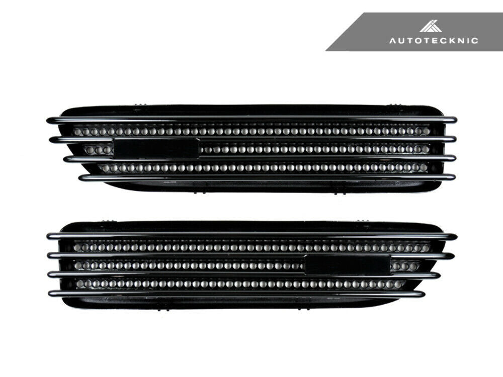 AutoTecknic BM-0074-GB Glazing Black Fender Grilles E46 M3