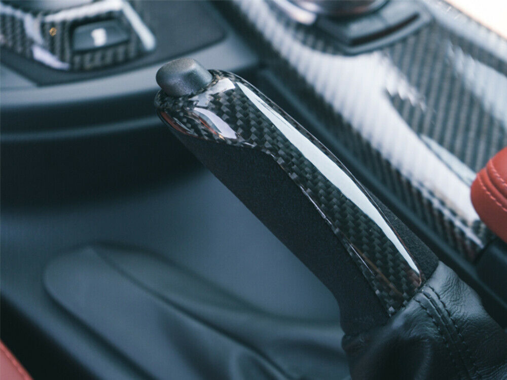 AutoTecknic BM-0162-CF Carbon Fiber OEM Style eBrake Handle F Chassis