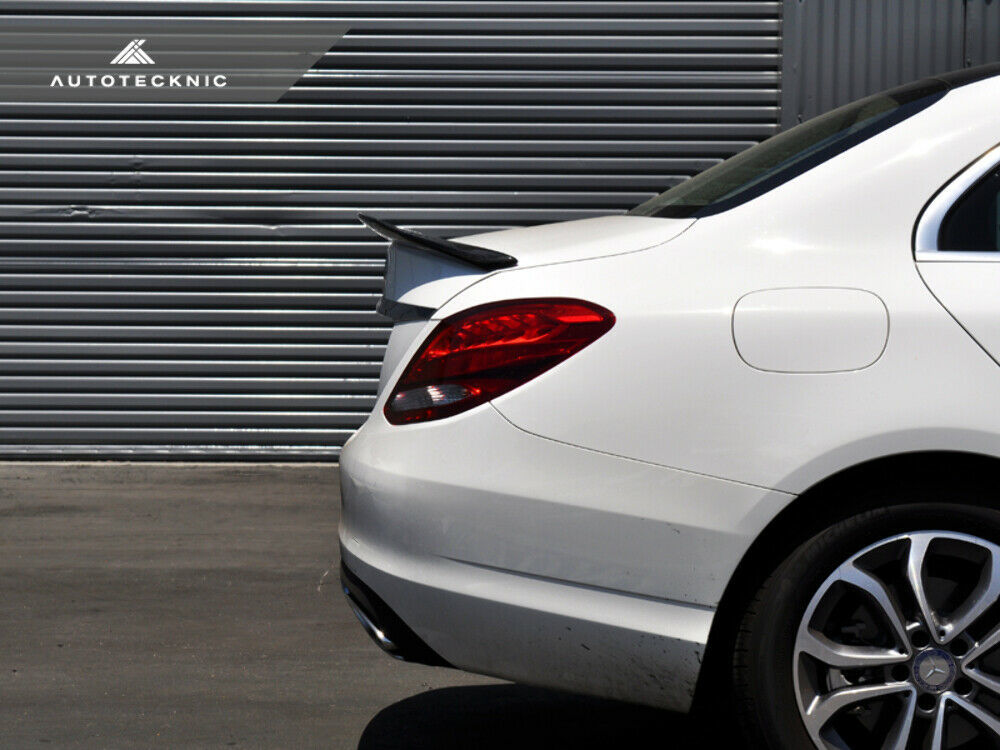 AutoTecknic MB-0610 Carbon Competition Extended-Kick Trunk Spoiler C-Class Sedan