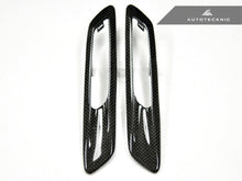 Load image into Gallery viewer, AutoTecknic BM-0071-CF Carbon Fiber Fender Light Trim F10 5-Series