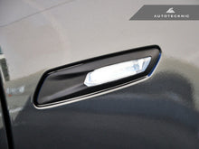 Load image into Gallery viewer, AutoTecknic BM-0071-MB Stealth Black Fender Light Trim F10 5-Series