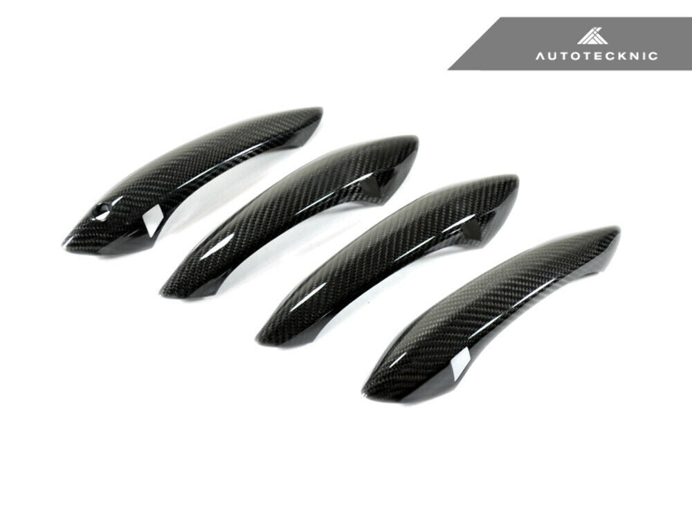 AutoTecknic BM-0375 Dry Carbon Fiber Door Handle Trims For BMW F10 5-Series M5