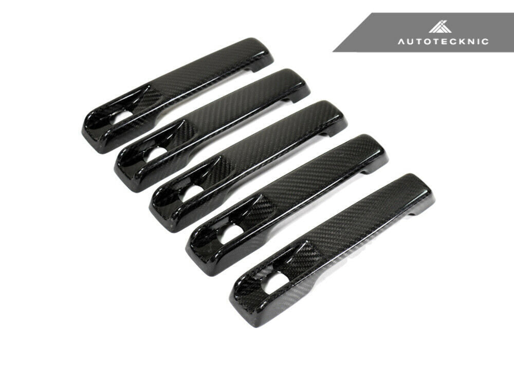 AutoTecknic MB-0205 Dry Carbon Fiber Door Handle Trims For Mercedes W463 G-Class