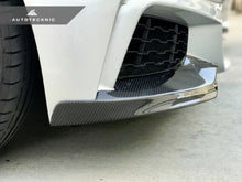 Load image into Gallery viewer, AutoTecknic BM-0016 Carbon Fiber Performance Style Front Splitters F32