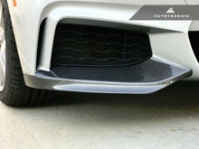 Load image into Gallery viewer, AutoTecknic BM-0016 Carbon Fiber Performance Style Front Splitters F32