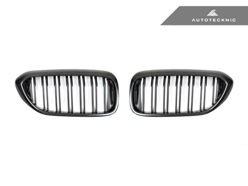 AutoTecknic BM-0250-DS-CF Replacement Carbon Fiber Front Grilles G30 5-Series