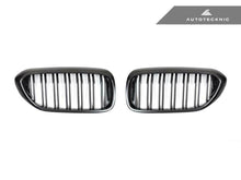 Load image into Gallery viewer, AutoTecknic BM-0250-DS-CF Replacement Carbon Fiber Front Grilles G30 5-Series